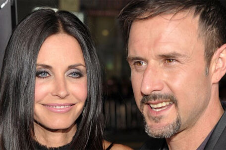 Courteney Cox, left, and David Arquette. Palm Beach Post