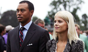 Tiger Woods, left, and Elin Nordegren. Palm Beach Post