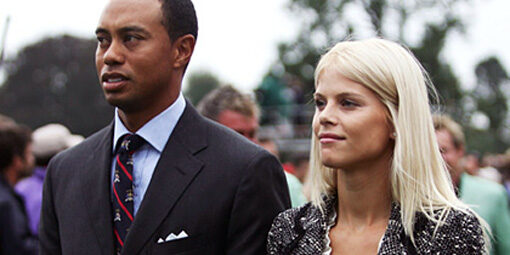 Tiger Woods, left, and Elin Nordegren. Palm Beach Post