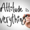 Attitude is a little thing that makes a big difference